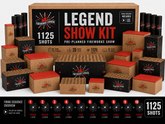 2500$ Pre-Planned Fireworks Show Kit - Professional-Level Event Display