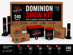 500$ Pre-Planned Fireworks Show Kit - Full Backyard Display with Finale